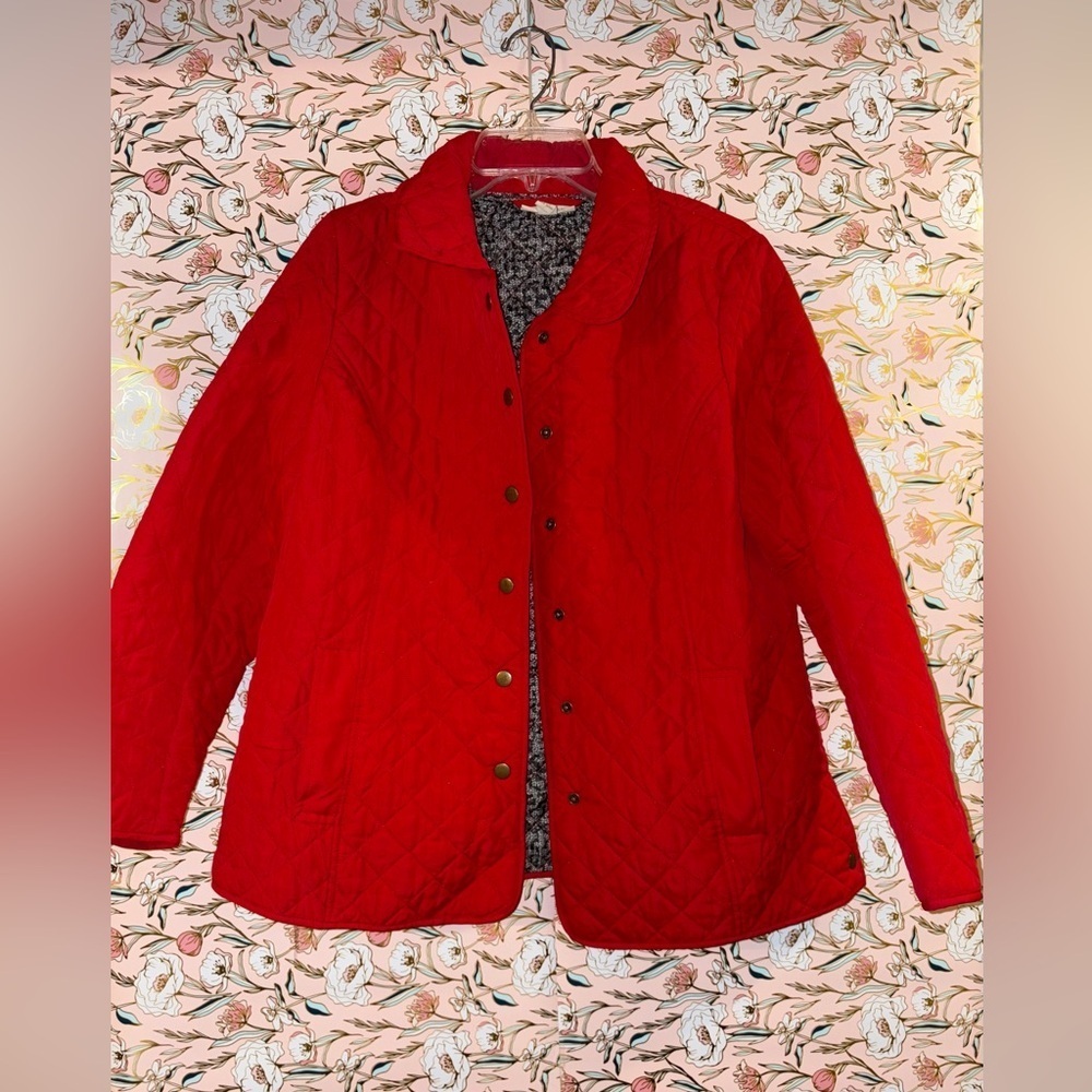 Appleseed’s Quilted Jacket| Size Petite Large - Picture 1 of 13